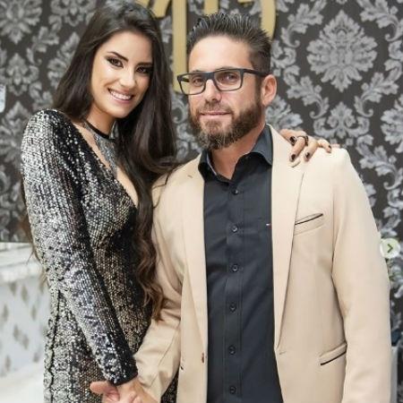 Thayra Cadorini com o marido, o sertanejo Hudson - Reprodução/Instagram - Reprodução/Instagram