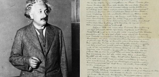 Carta de Einstein dizendo que Deus é "produto da fraqueza humana" vai a