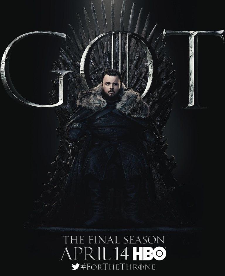 John Bradley como Samwell Tarly em "Game of Thrones" - Reprodução/EW