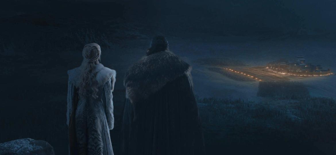 Cenas do terceiro episódio da oitava temporada de "Game of Thrones" - Divulgação/HBO