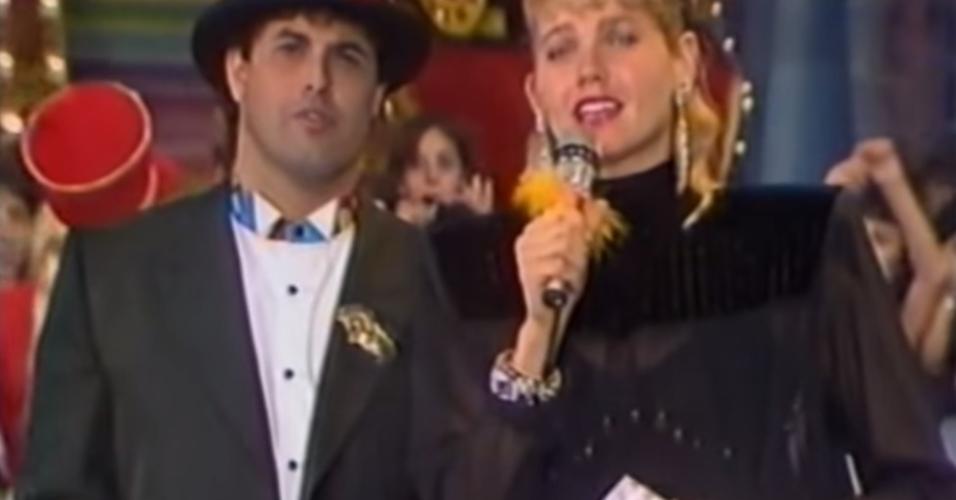 Sérgio Mallandro no 'Xou da Xuxa' em 1991 