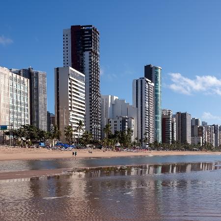 Praia de Boa Viagem, no Recife