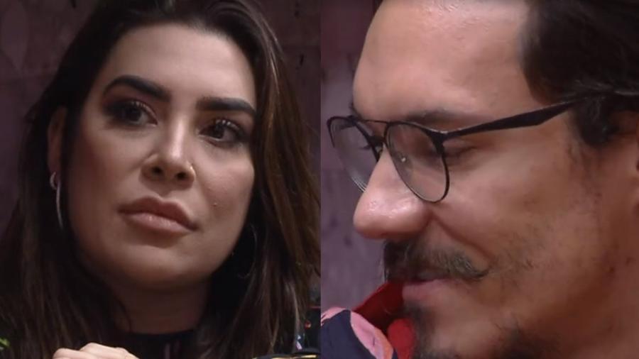 BBB 22: Eliezer e Naiara estão livres do monstro - Reprodução/Globoplay