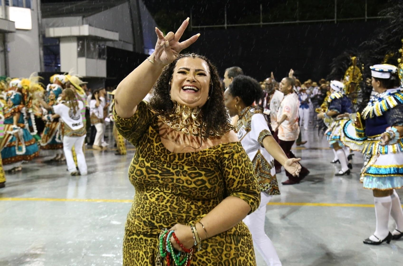 Desfile da Mocidade Alegre, segunda colocada no Grupo Especial - Cláudio Augusto/Ag.Brazil News