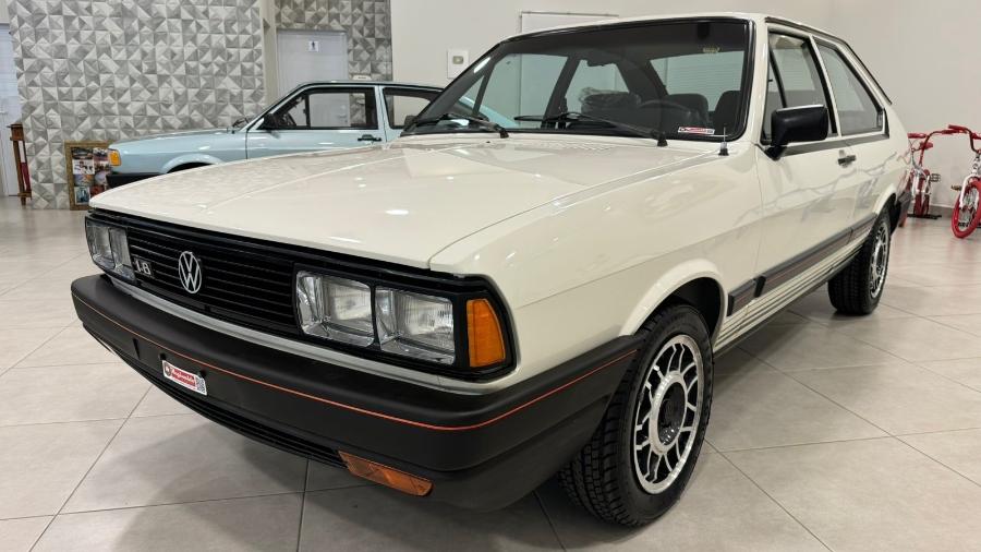 Volkswagen Passat 1988 nunca usado ficou suas duas primeiras décadas em concessionária no interior de SP e foi recentemente negociado para outro colecionador