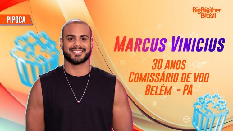 BBB 24: Marcus Vinicius faz parte da pipoca do reality