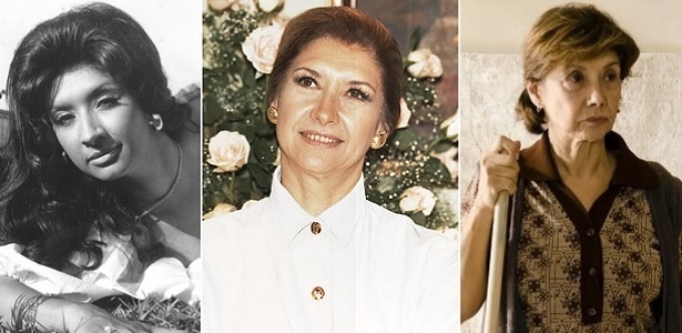 Ana Rosa em "Alma Cigana" (1964), "O Rei do Gado" (1996) e "Boogie Oogie" (2014) - Montagem/UOL - Montagem/UOL