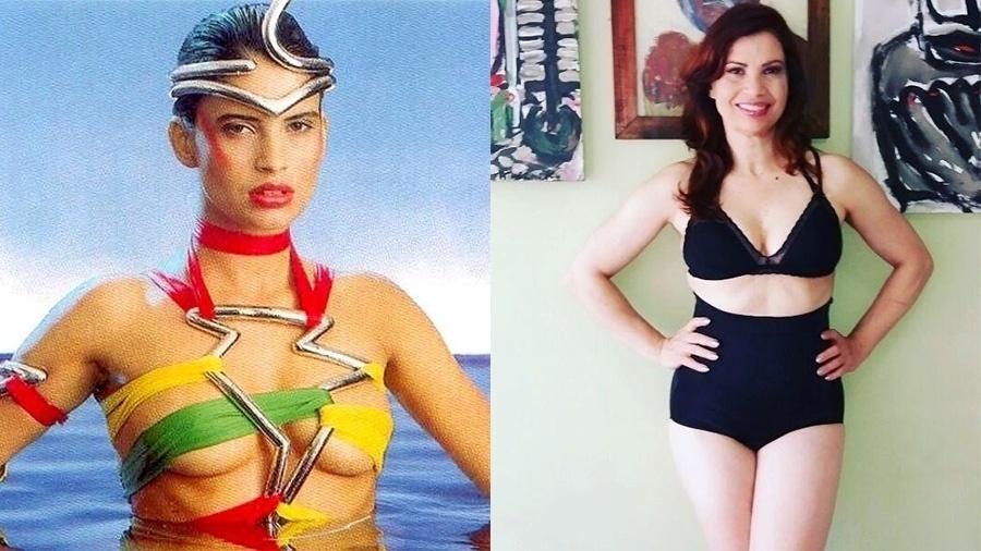 Outra musa da década de 80, Isadora Ribeiro está com 52 anos e tudo em cima. Recentemente, ela publicou uma foto de lingerie em seu Instagram e recebeu dezenas de elogios. "Estou fitness", escreveu - Reprodução/Instagram