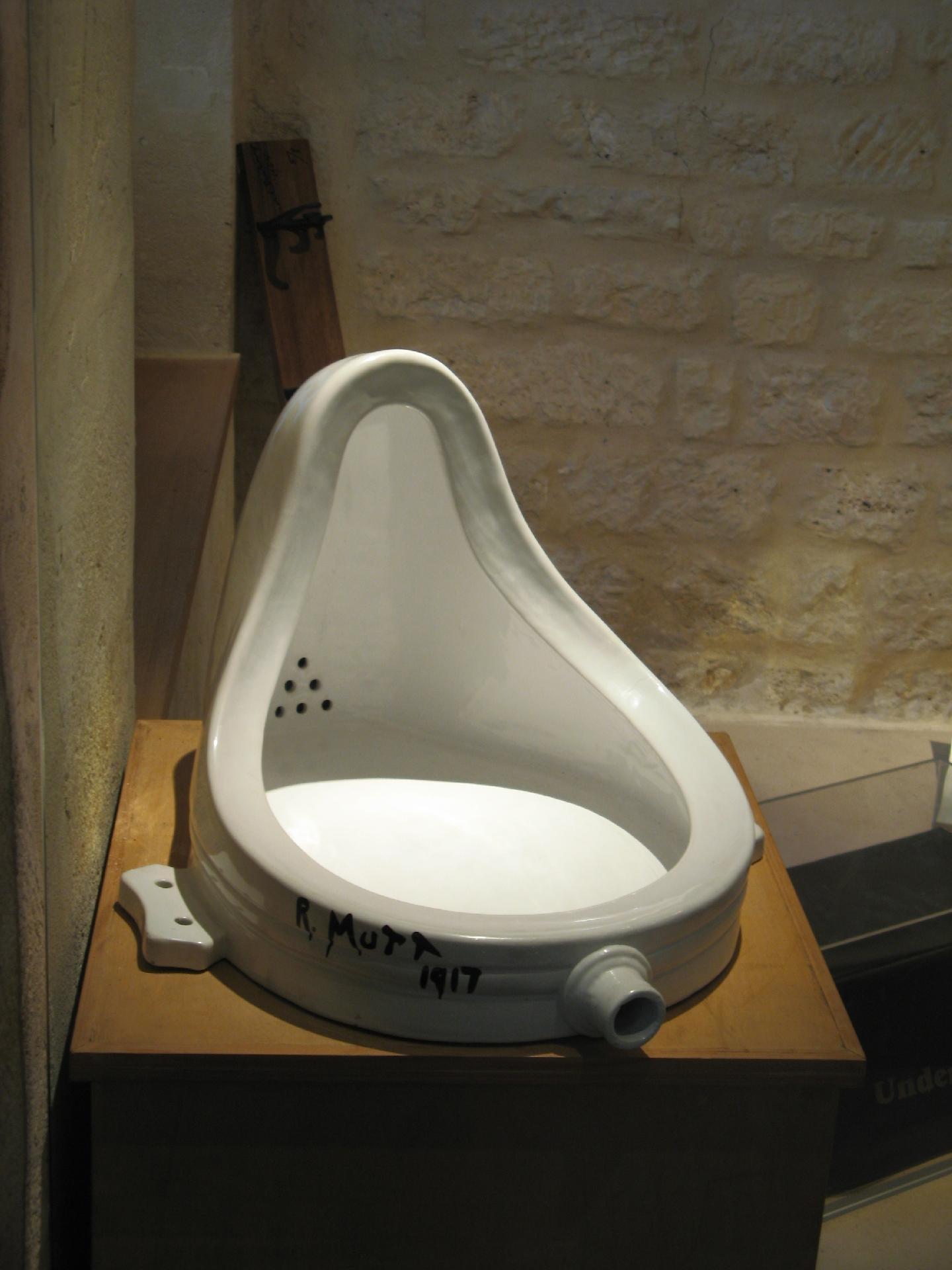 "Fonte" (1917), de Marcel Duchamp - Reprodução