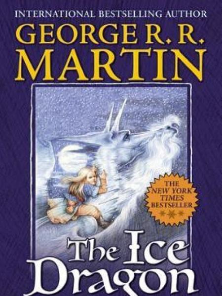 Capa do livro "The Ice Dragon" - Reprodução - Reprodução