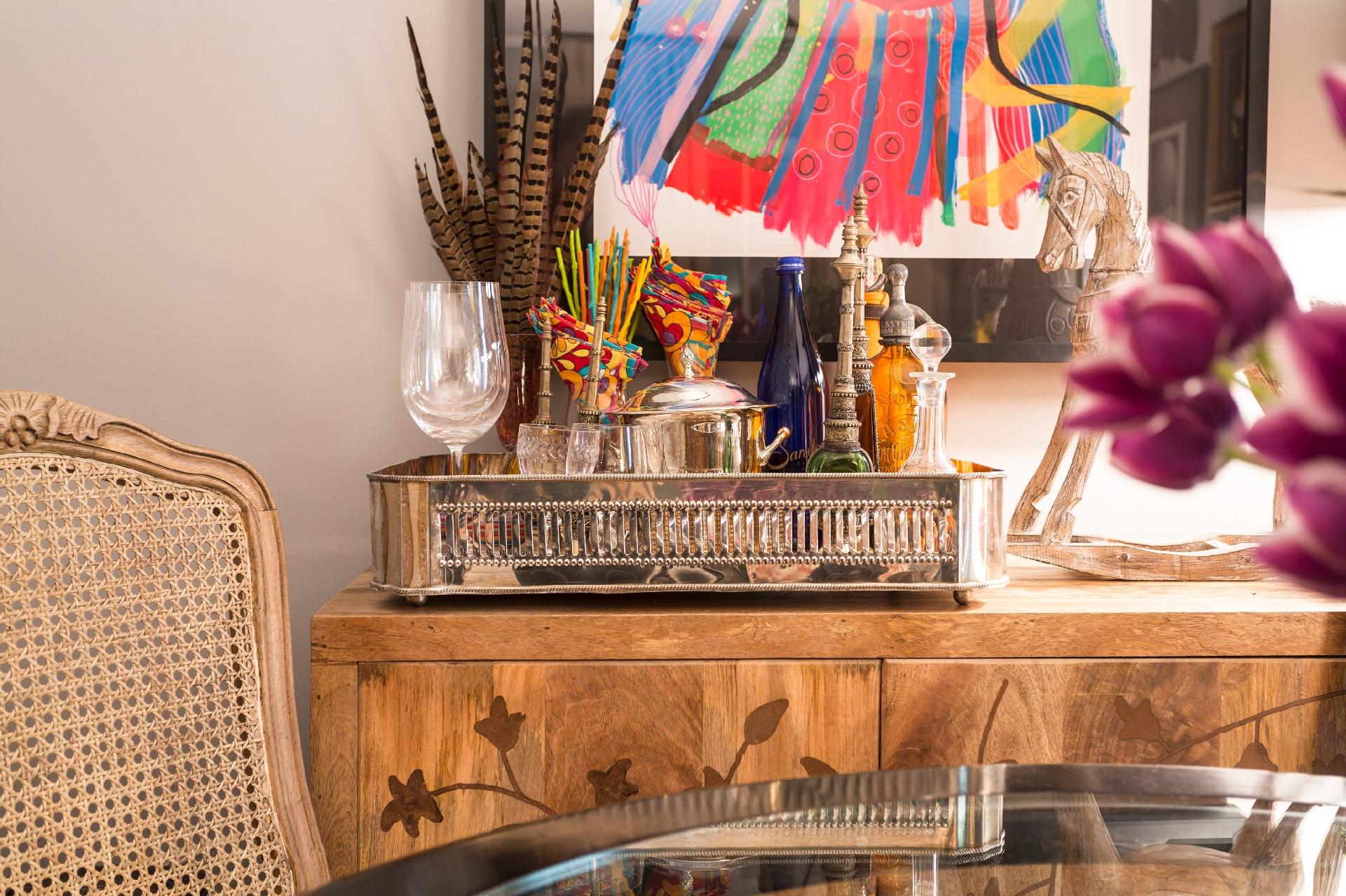 Bar em casa: jeitos simples e criativos de receber os amigos em casa - Sérgio Israel/Divulgação