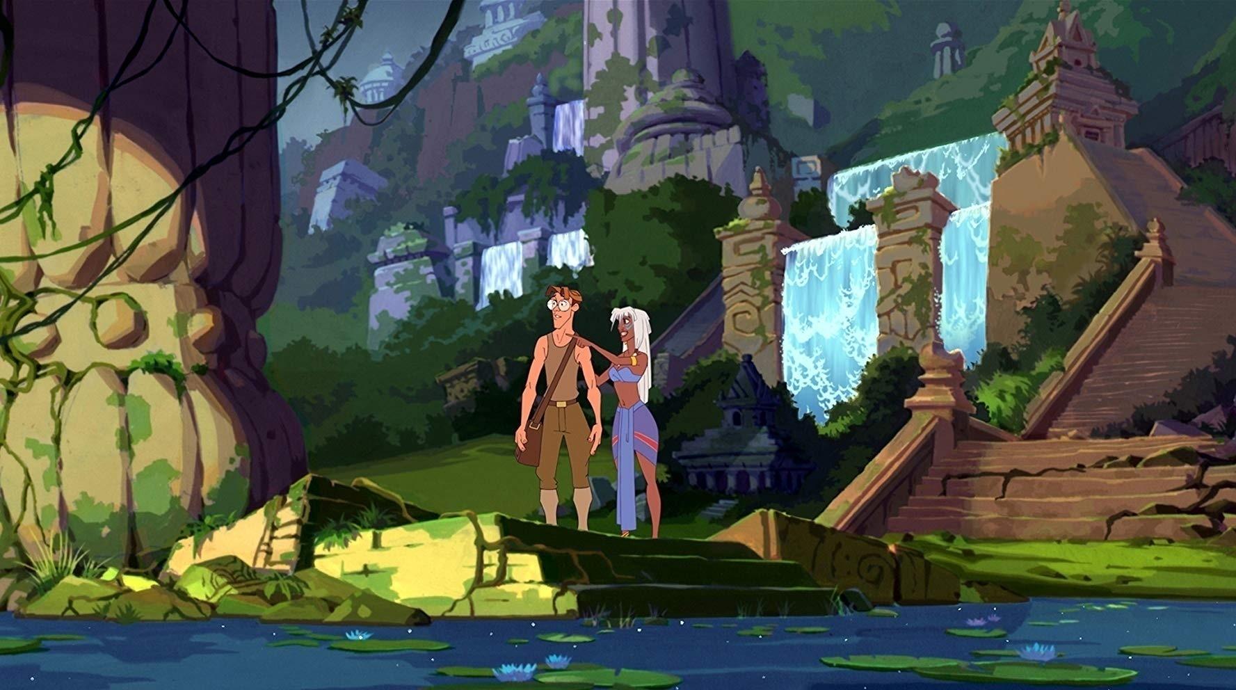 Cena de "Atlantis: O Reino Perdido" (2001) - Divulgação