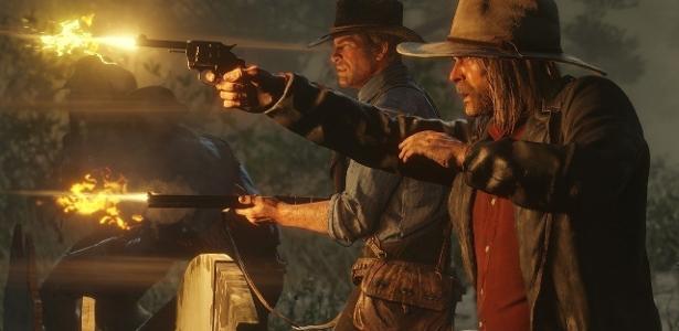 Red dead 2 a escopeta rara que e muito boa por sinal