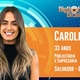 Carolina é a segunda participante anunciada do "BBB19" - Reprodução/TvGlobo