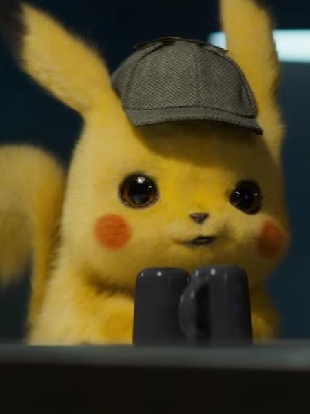 Pikachu em cena de novo filme da franquia "Pokémon" - Reprodução