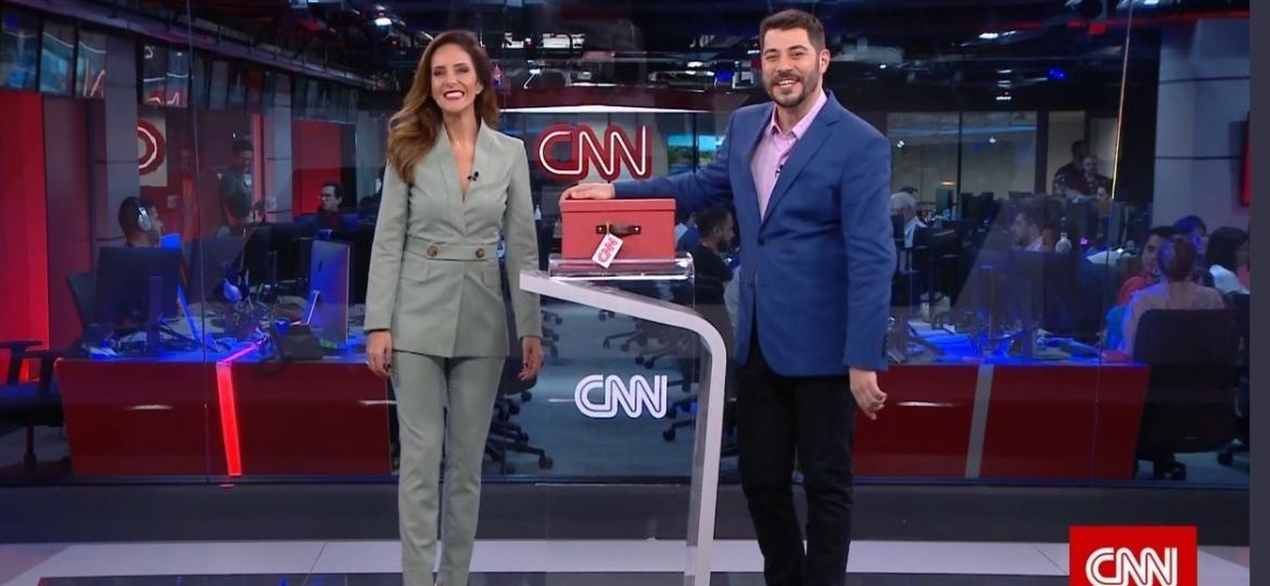 CNN estreia com Monalisa Perrone e Evaristo Costa  - Reprodução/CNN Brasil