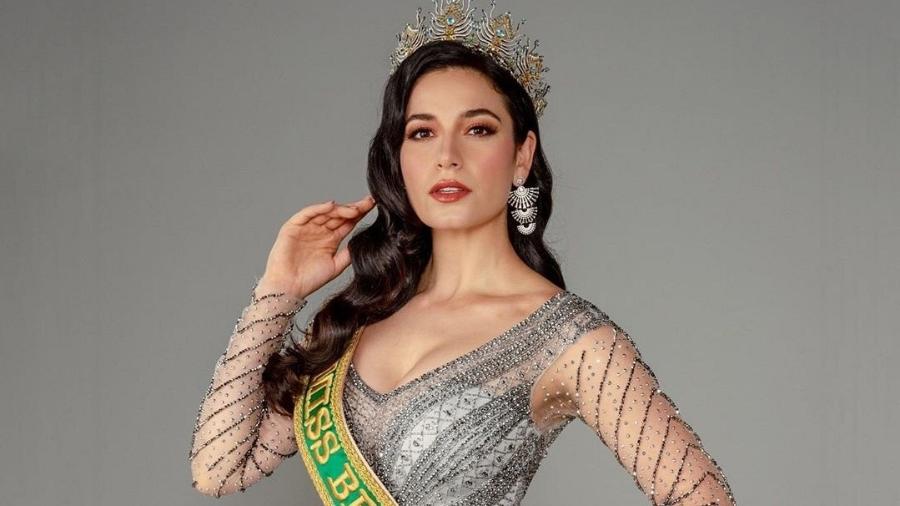 Julia Gama, coroada Miss Brasil 2020 - Divulgação