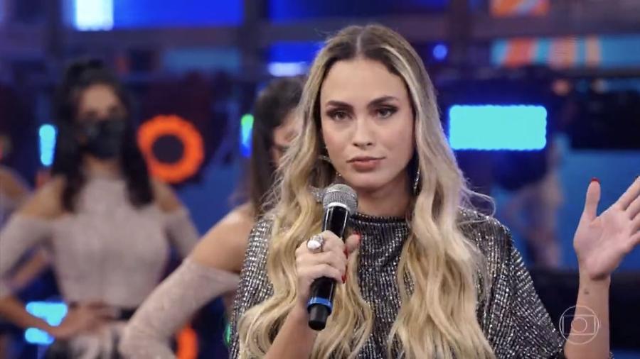 BBB 21: Sarah no Faustão - Reprodução/Globoplay