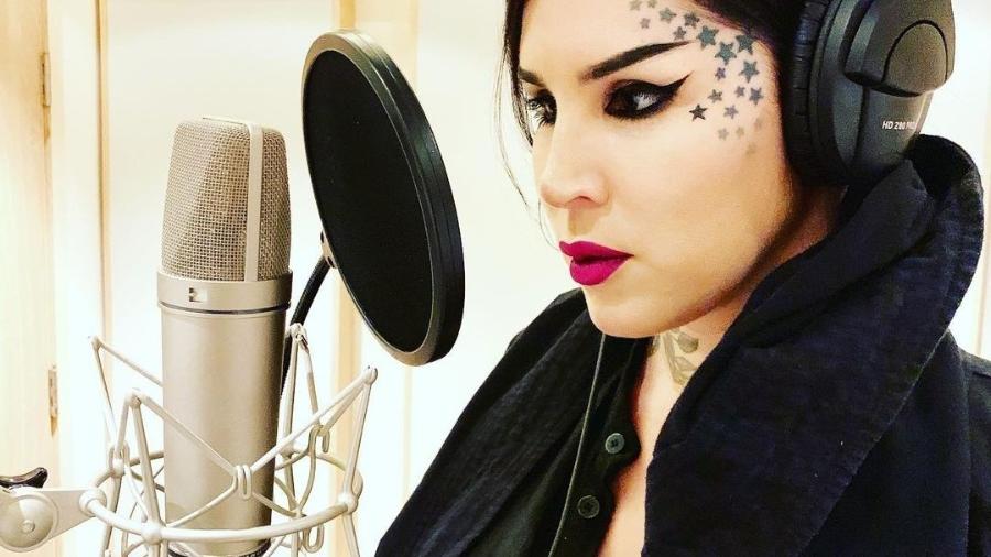A tatuadora e cantora Kat Von D, conhecida por sua participação em Miami Ink, teve casa invadida nos EUA - Instagram/@thekatvond