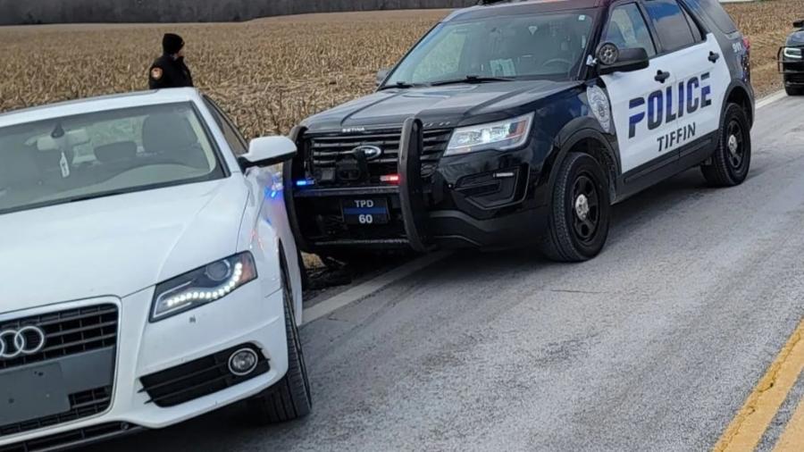 Polícia para Audi após roubo em concessionária - Divulgação