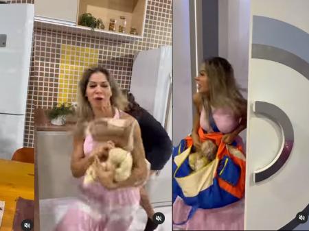 BBB 22: Maíra 'invade' reality e rouba pães de Arthur