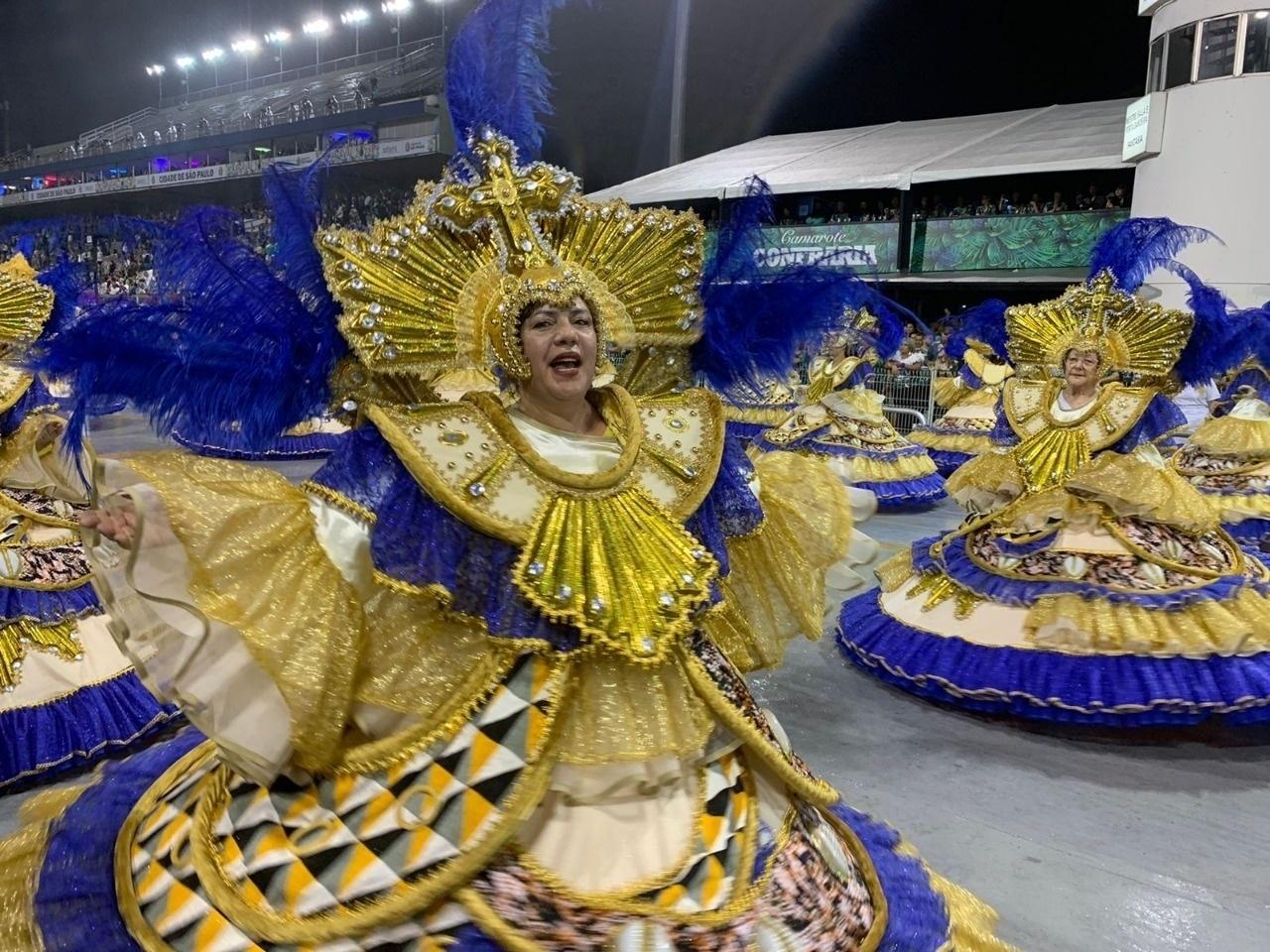 Desfile da Independente Tricolor, segunda colocada no Grupo de Acesso I - Bruno Laurato/Colaboração para o UOL