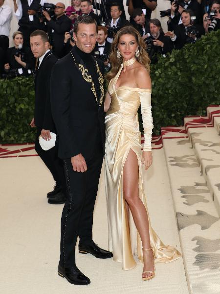 Gisele Bündchen e Tom Brady | Met Gala 2018 - Getty Images