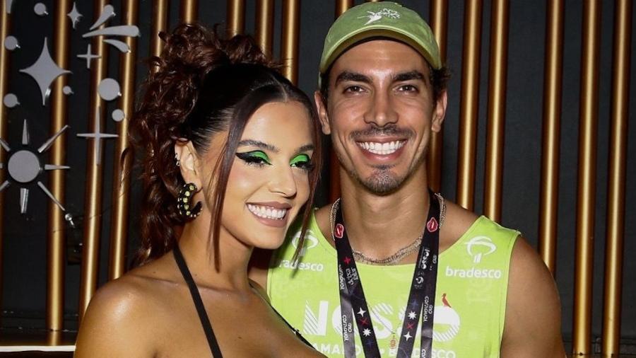 Giovanna Lancellotti e o namorado, Gabriel David, no Nosso Camarote - Brazil News