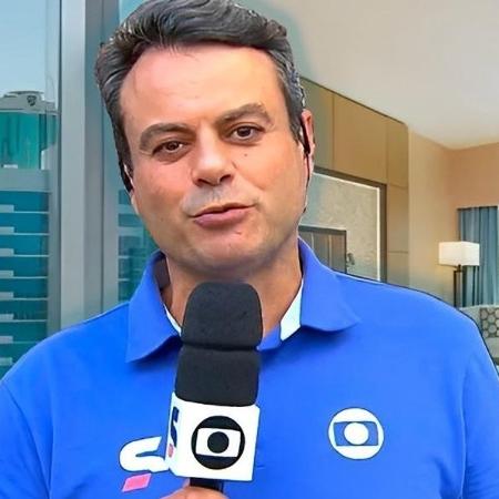 Agora comentarista, Eric Faria foi repórter da Globo durante 25 anos