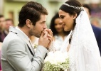 Em "I Love Paraisópolis", Mari e Benjamin se casam no campo do Palmeirinha - João Miguel Júnior/Tv Globo