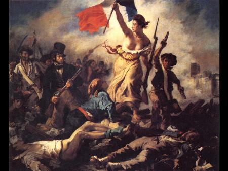 "A Liberdade Guiando o Povo" (1830), pintura de Delacroix - Reprodução/Musée du Louvre