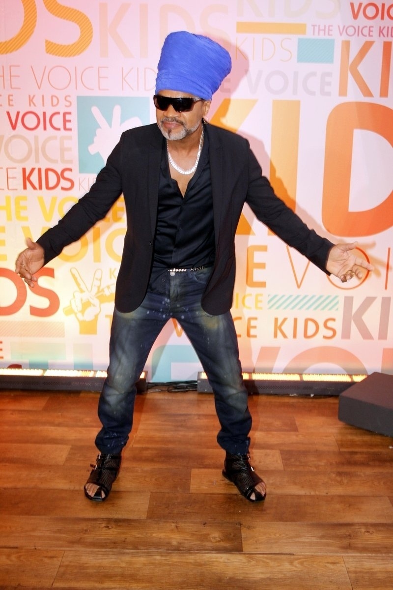 14.dez.2015 - Coletiva de "The Voice Kids" - Marcos Ferreira/BRAZIL NEWS