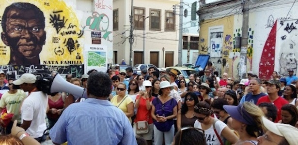 Passeio gratuito a pé pelo centro do Rio, organizado pelo projeto Roteiros Geográficos do Rio - Divulgação