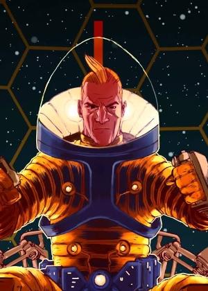 O Astronauta, da Turma da Mônica, nos traços de Danilo Beyruth - Reprodução