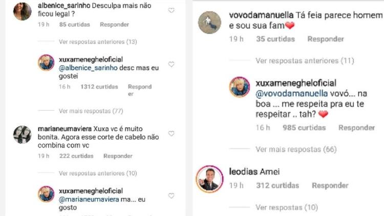 Xuxa responde a críticas sobre novo visual - Reprodução/Instagram - Reprodução/Instagram