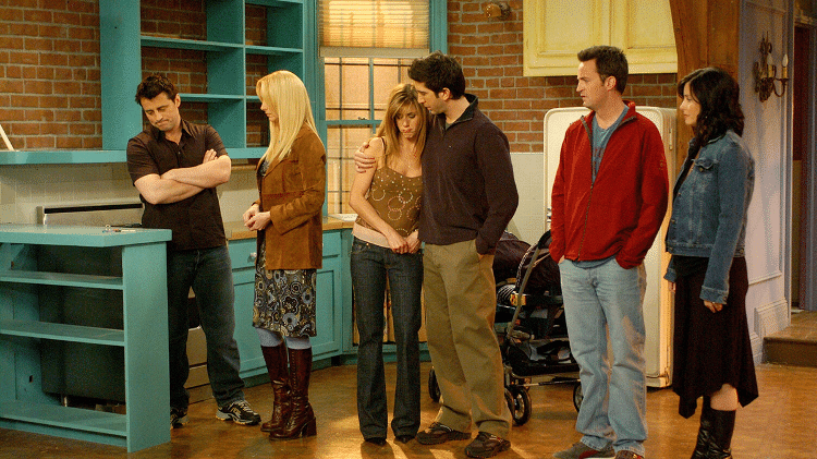 Cena da série "Friends" - Reprodução - Reprodução