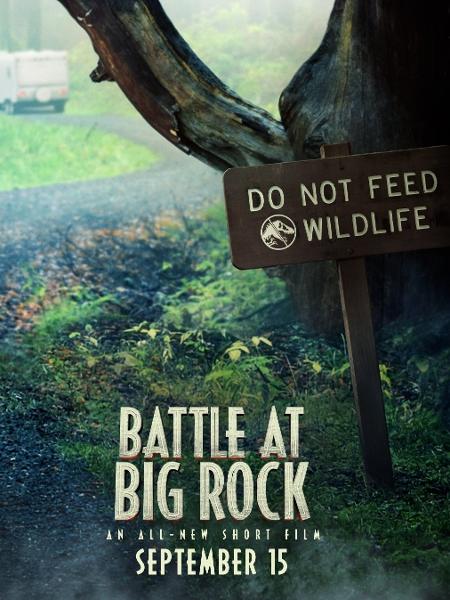Pôster de Jurassic World: Battle at Big Rock - Reprodução/Twitter