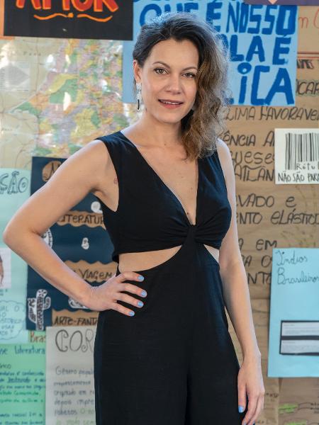 Hermila durante o lançamento de Segunda Chamada em São Paulo - Globo/Mauricio Fidalgo - Globo/Mauricio Fidalgo