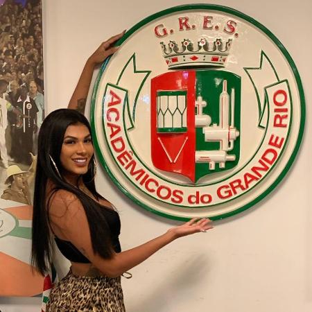 No ano que vem, a escola leva à Marquês de Sapucaí o enredo "Tata Londirá, o canto do caboclo no quilombo de Caxias" - Reprodução/Instagram