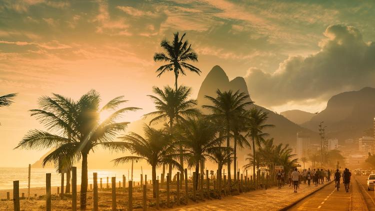 Praia de Ipanema, no Rio de Janeiro: cidade reúne atrativos de lazer e boas oportunidades de trabalho aos nômades digitais Praia de Ipanema, no Rio de Janeiro: cidade reúne atrativos de lazer e boas oportunidades de trabalho aos nômades digitais