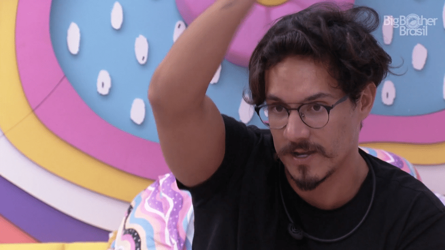 BBB 22: Eliezer explica por que não "pulou o muro" para se aliar ao quarto grunge - Reprodução/Globoplay