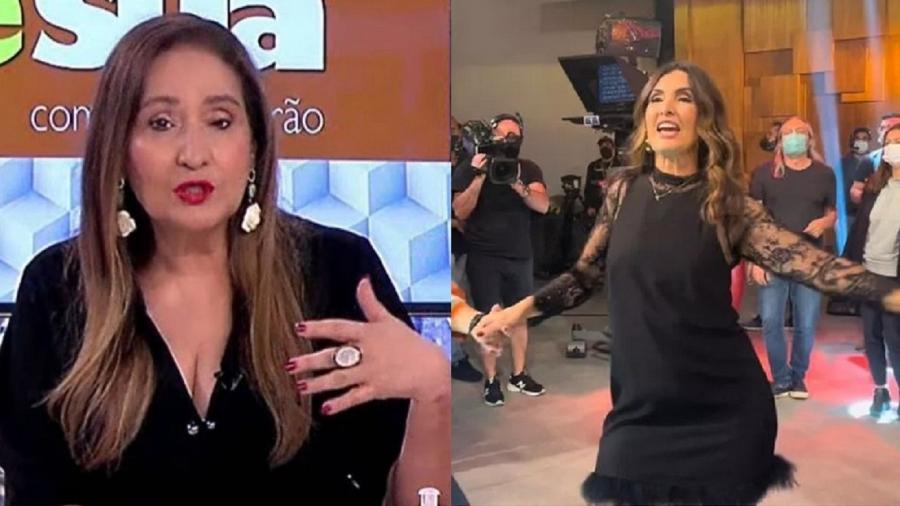 Sonia Abrão critica despedida de Fátima Bernardes do "Encontro" - Reprodução: RedeTV! e Globo