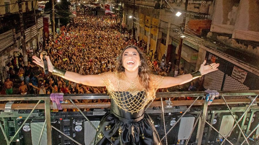 Daniela Mercury no Carnaval de 2023 - Celia Santos