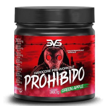 Suplemento energético Prohibido - 3VS Nutrition - Divulgação - Divulgação