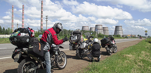 Edgard Cotait, viajante de moto - Arquivo pessoal - Arquivo pessoal