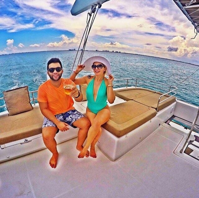 Antonia Fontenelle diz que a diferença de idade de 20 anos não atrapalha em nada sua relação com o noivo, Jonathan Costa - Reprodução/Facebook/Jonathan Costa