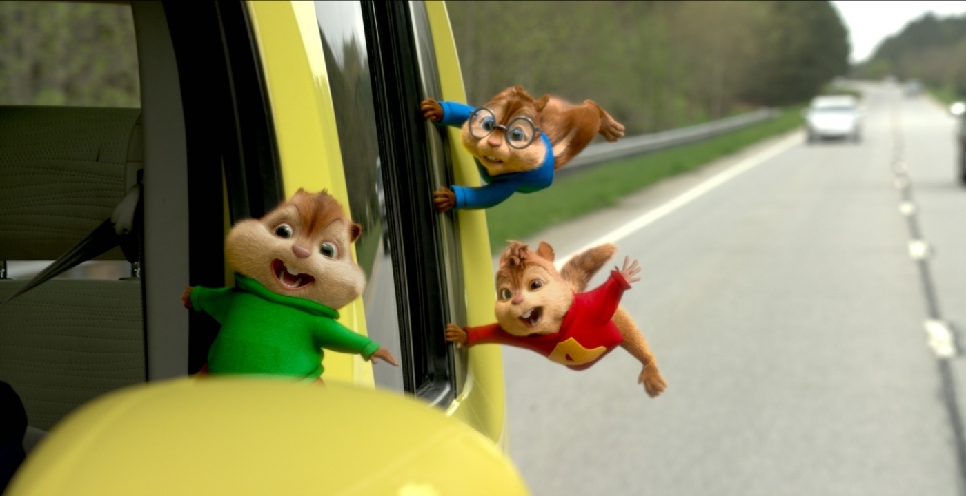 Cena do filme "Alvin e os Esquilos: Na Estrada" - Divulgação