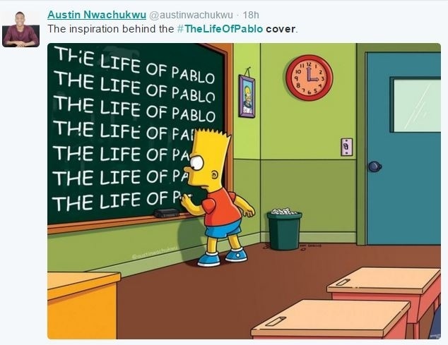 Internautas fazem meme com Kanye West e criam capas alternativas para o disco "The Life of Pablo" - Reprodução/Twitter