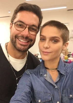 Isabella Santoni raspa o cabelo para "A Lei do Amor", nova novela das 21h da Globo - Reprodução/Instagram