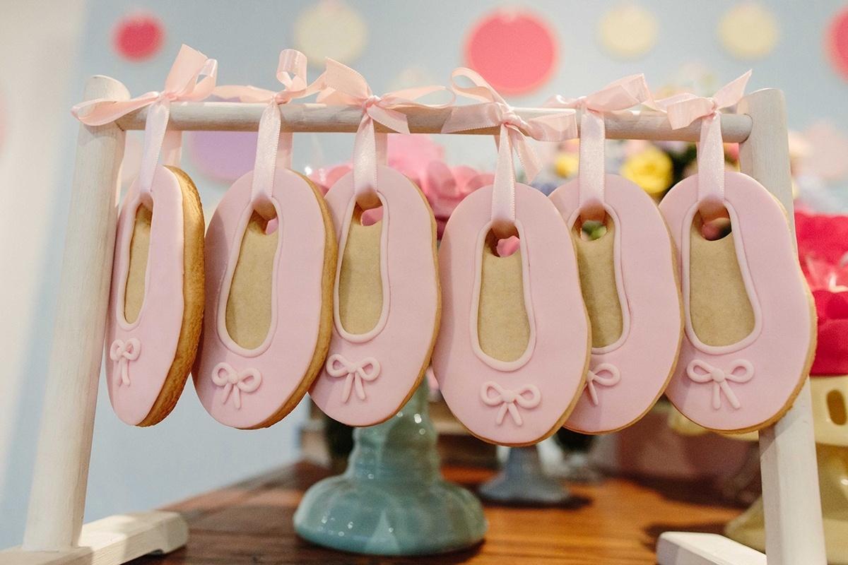 chá bailarina biscoitos decorados - Nina Bedacchi/Divulgação